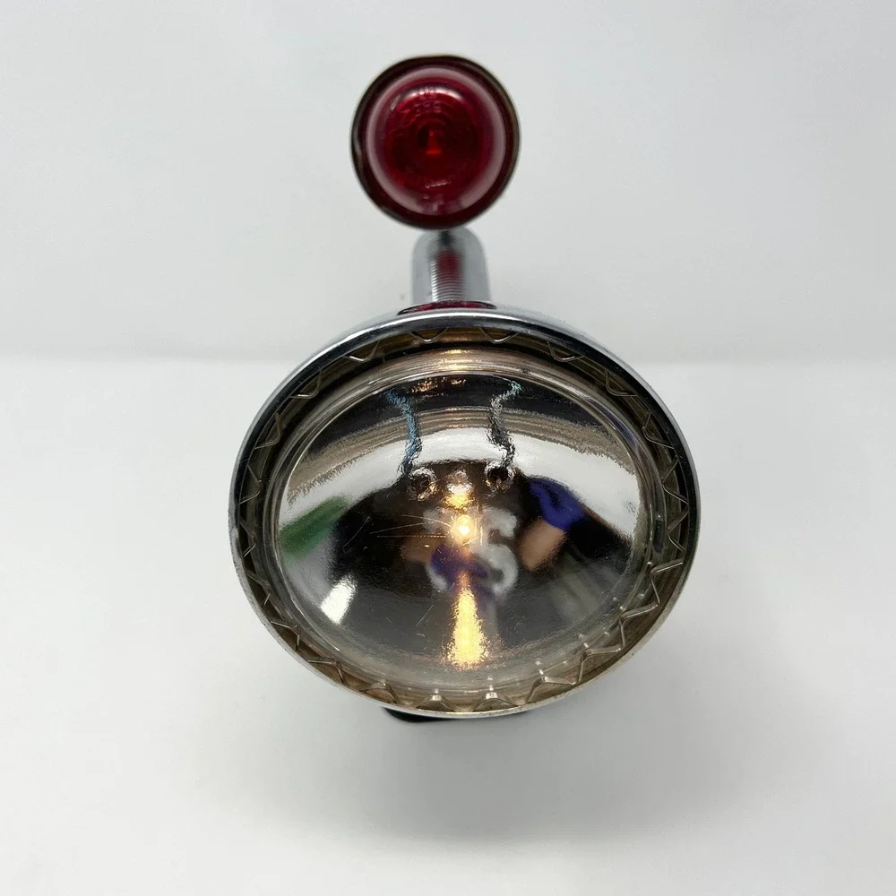 Vintage Ray-O-Vac Sportsman 301 6V Lantern USA Emergency Flashlight Red Tested‎